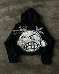 Letter Graphic Oversized Hoodie image 7