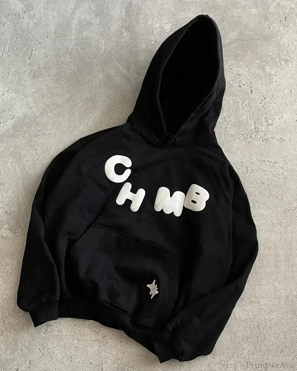 Letter Graphic Oversized Hoodie image 1