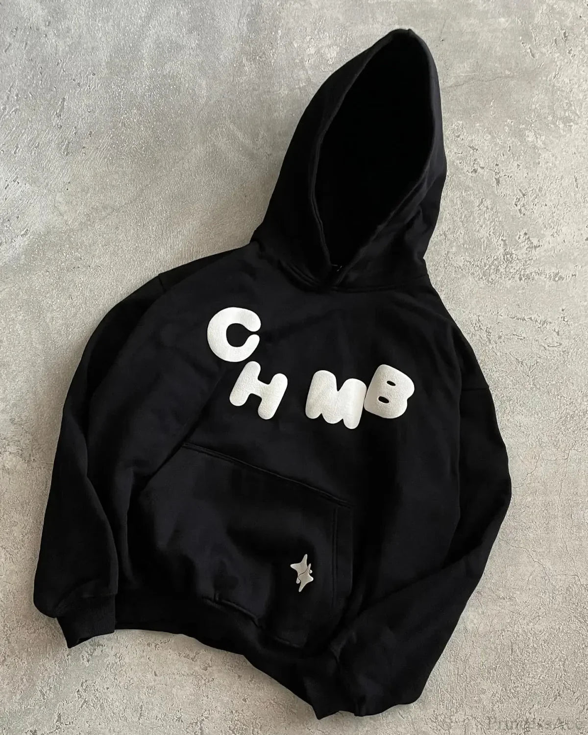 Letter Graphic Oversized Hoodie image 1