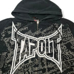 Letter Graphic Zipper Hoodie image 4