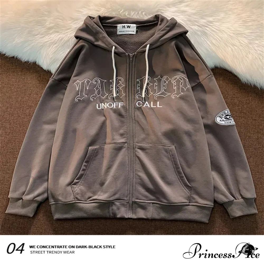 Stylish Dark Gothic Casual Hoodie image 5