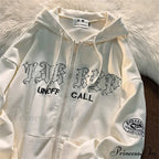 Stylish Dark Gothic Casual Hoodie image 6