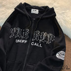 Stylish Dark Gothic Casual Hoodie image 7