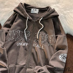 Stylish Dark Gothic Casual Hoodie image 9