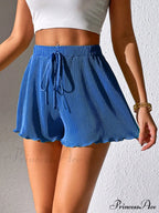 Lettuce Trim Knot Front Lettuce Trim Shorts image 3