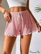 Lettuce Trim Knot Front Lettuce Trim Shorts image 11