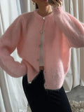 Lightweight Long Sleeve Solid Knit Cardigan image 3