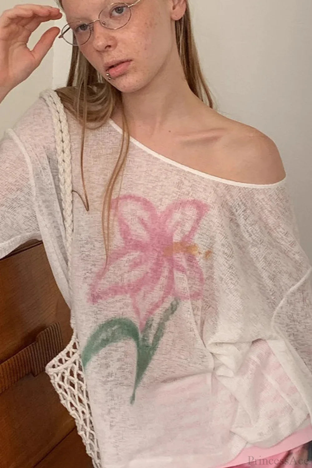 Lightweight Sun Protection Loose Casual Slouchy Blouse image 3