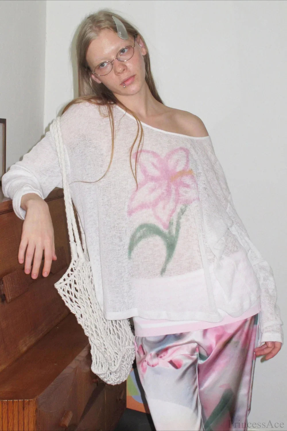Lightweight Sun Protection Loose Casual Slouchy Blouse image 1