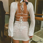 LILY Elegant KNITTED DRESS image 4