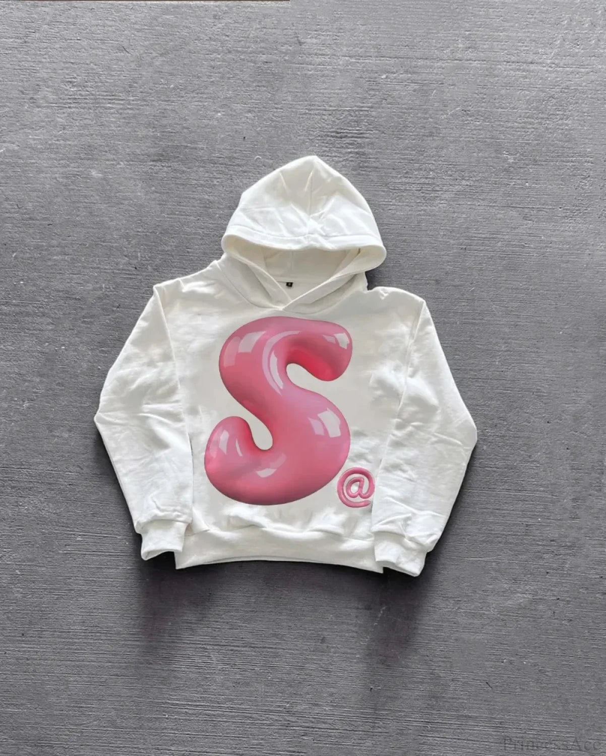 Lip Graphic Oversized Hoodie image 4