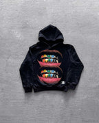 Lip Graphic Oversized Hoodie image 1