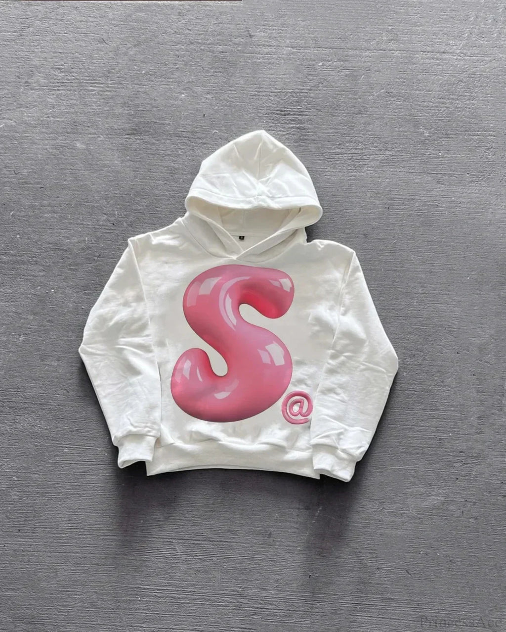 Lip Graphic Oversized Hoodie image 3