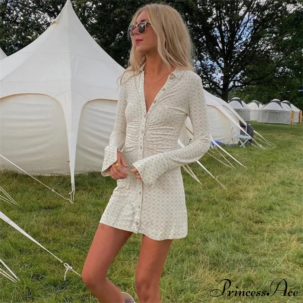Long Sleeve Chic Mini Dresses image 2