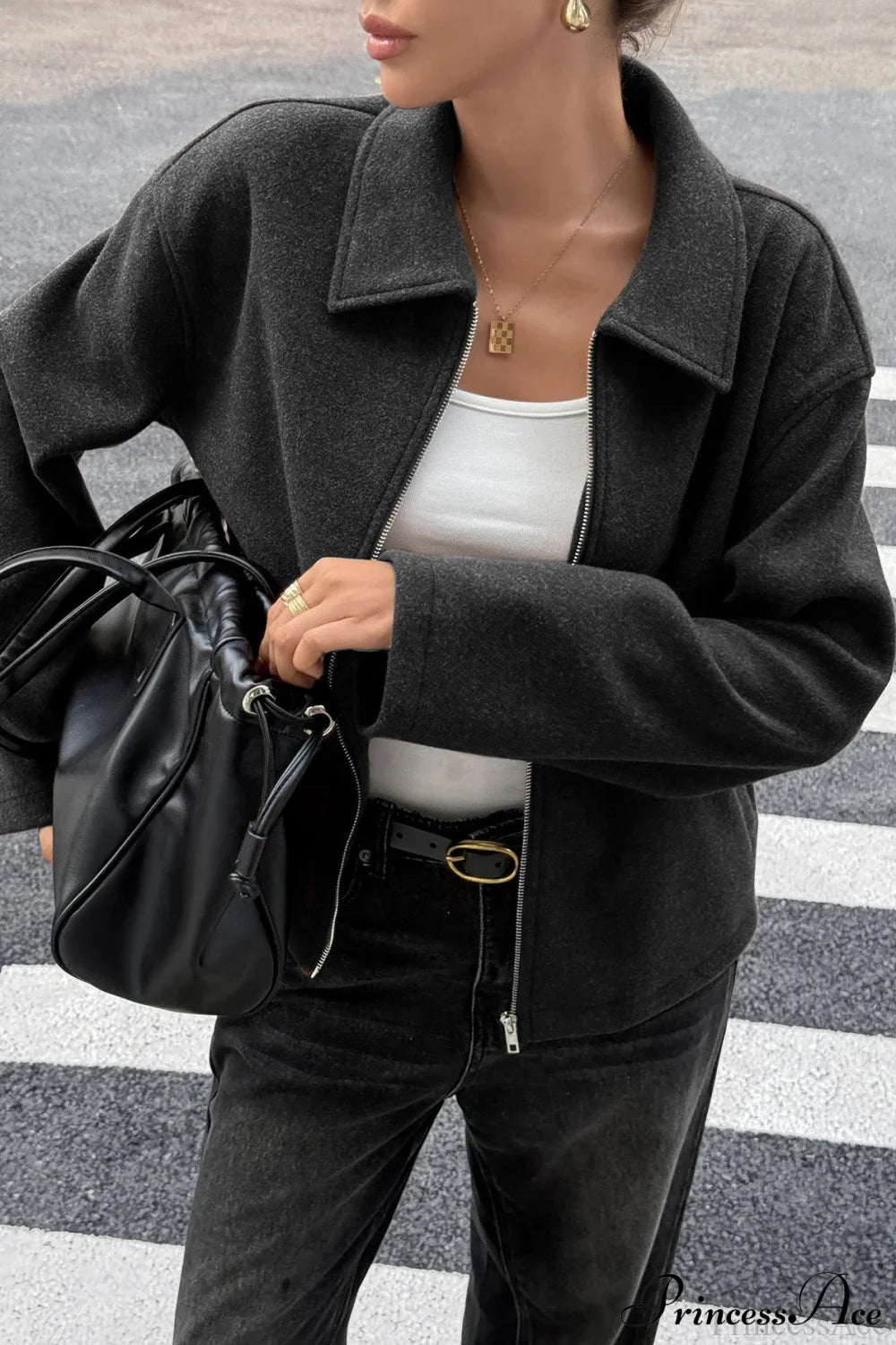 Long Sleeve Elegant Versatile Coat image 10