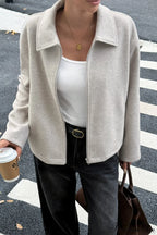 Long Sleeve Elegant Versatile Coat image 2