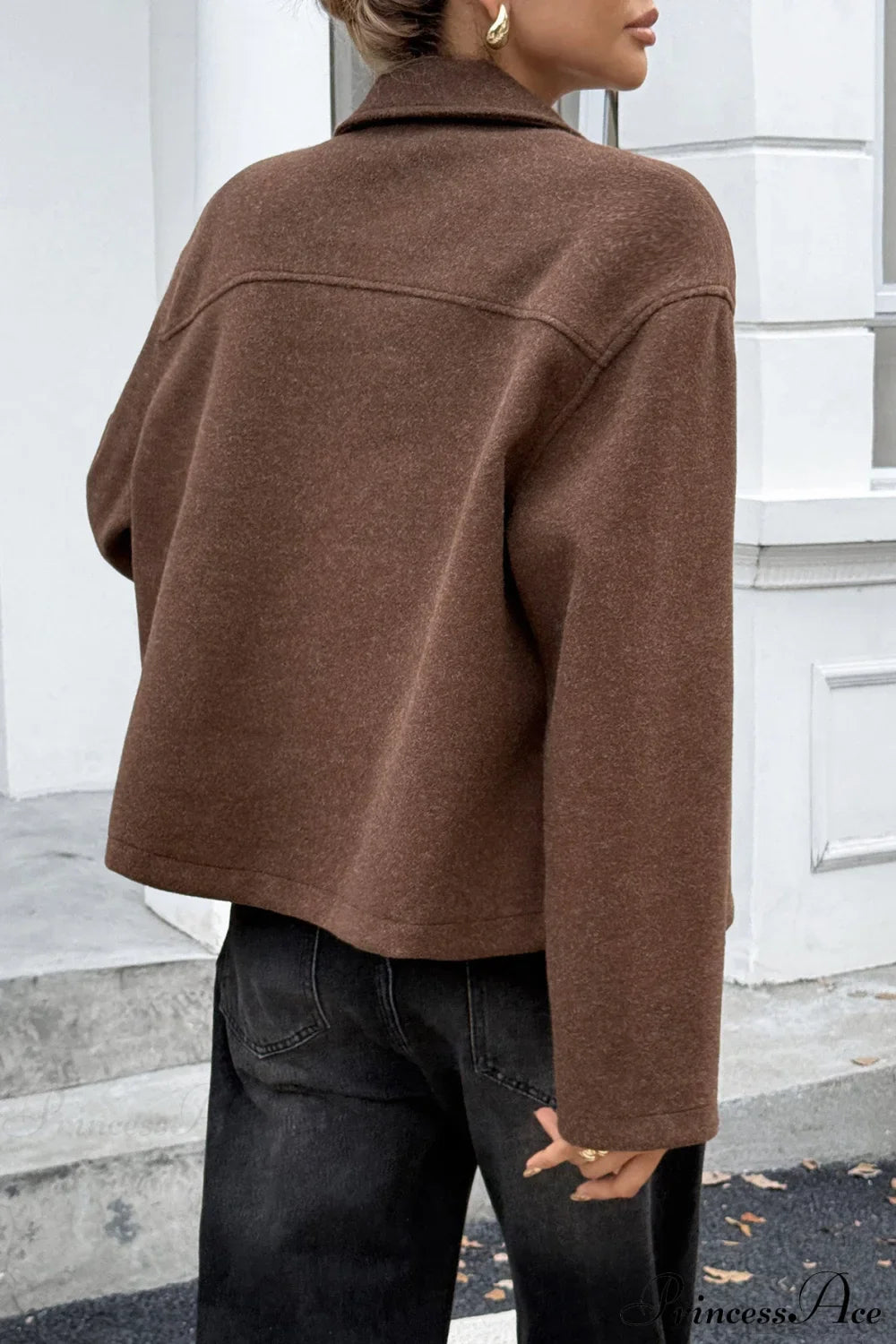 Long Sleeve Elegant Versatile Coat image 9