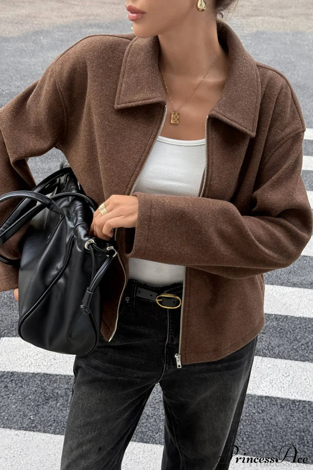 Long Sleeve Elegant Versatile Coat image 7