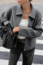Long Sleeve Elegant Versatile Coat image 4
