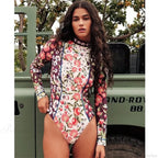 Long Sleeve Hollow Out Skirt One Piece image 4