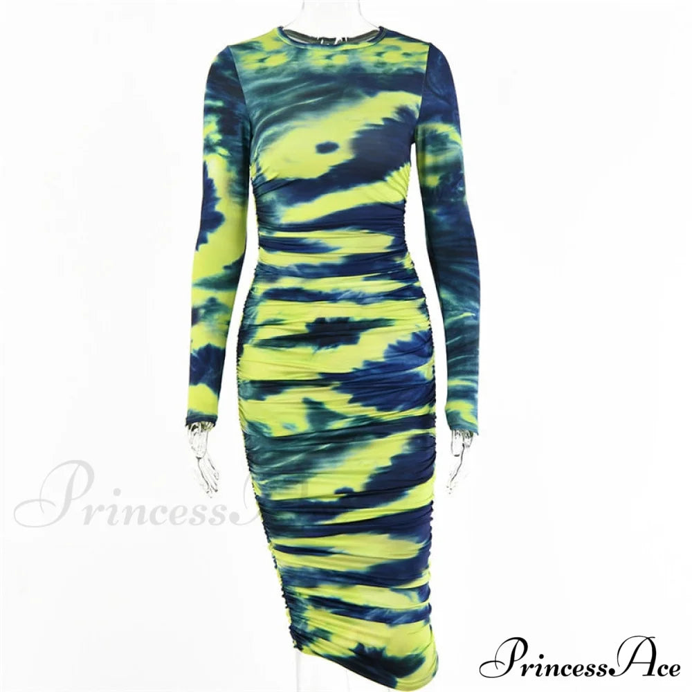 Long Sleeve Sexy Bodycon Winter Dress image 7