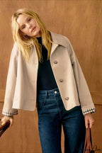 Long Sleeve Single Breasted Casual Minimalist Coat image 2