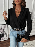 Long Surplice Arm Top image 1