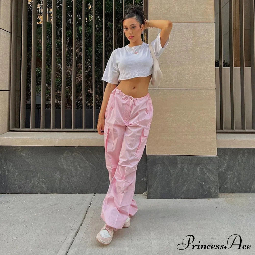 Loose Jogger Cargo Pants Streetwear Outfits image 3