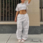 Loose Jogger Cargo Pants Streetwear Outfits image 12