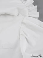 Loose Cotton Babydoll Blouse image 6