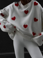 Loose Fashion Patchwork Long Sleeve Sweater image 4