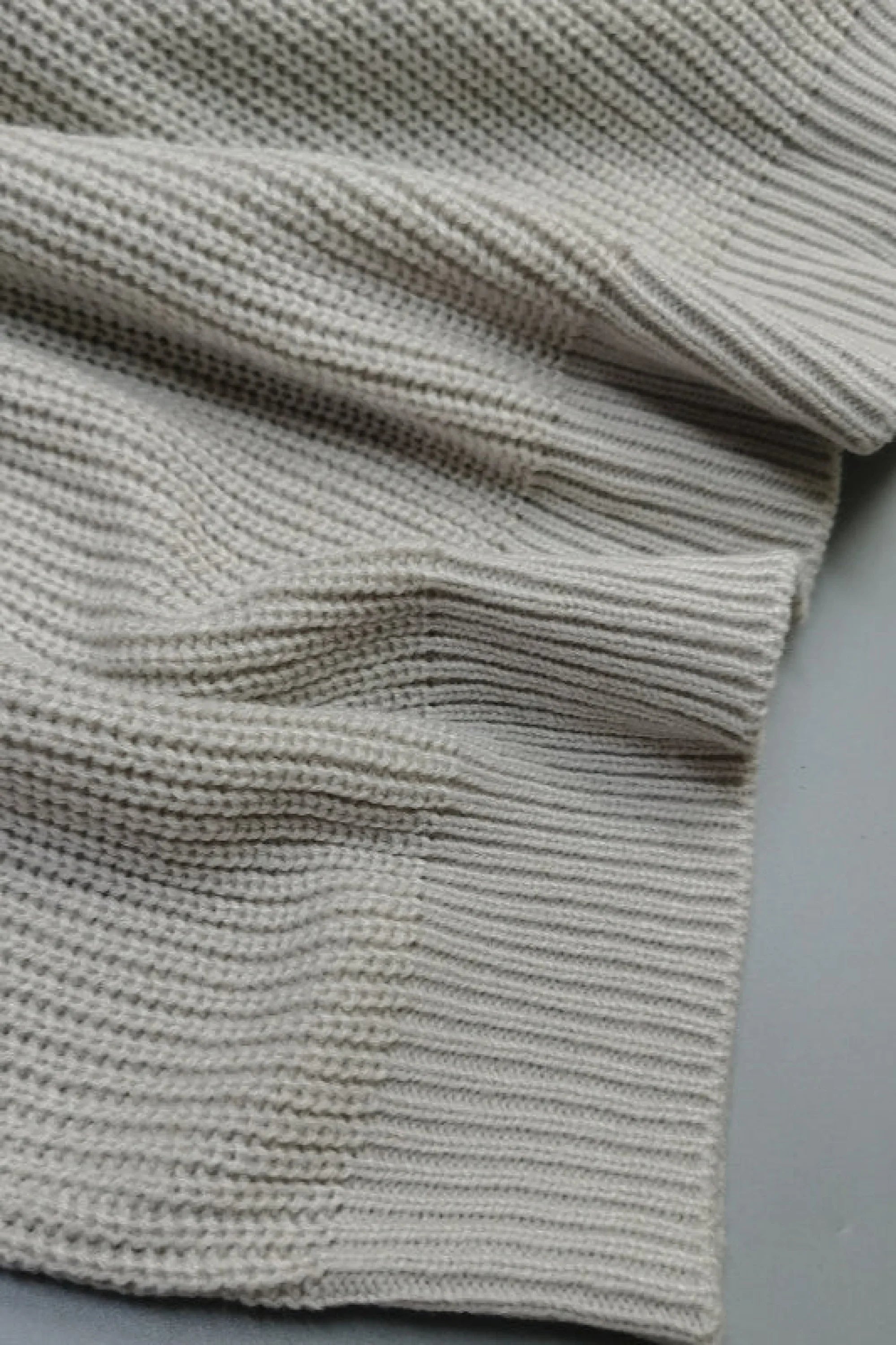 Loose Fit V-Neck Knit Sweater image 5