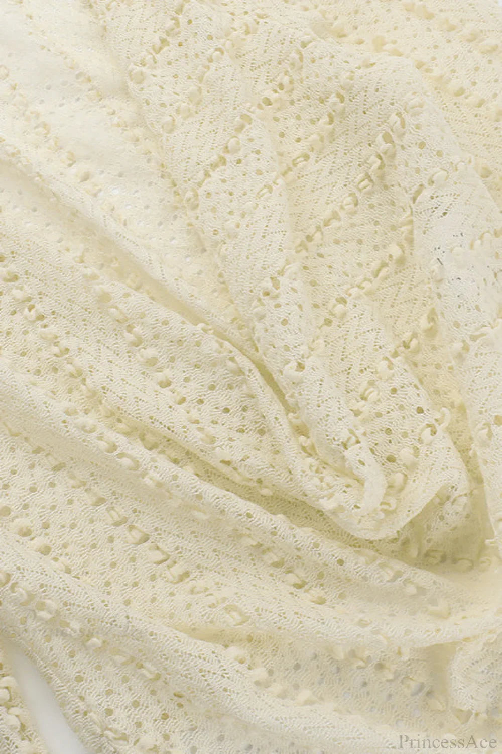 Loose Knit Solid Deep V Long Sleeve Blouse image 4