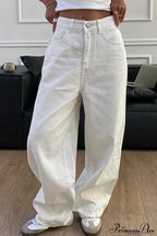 Loose Straight High Waist Jean image 1