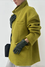 Loose Wool Blazer Warm Versatile Coat image 2