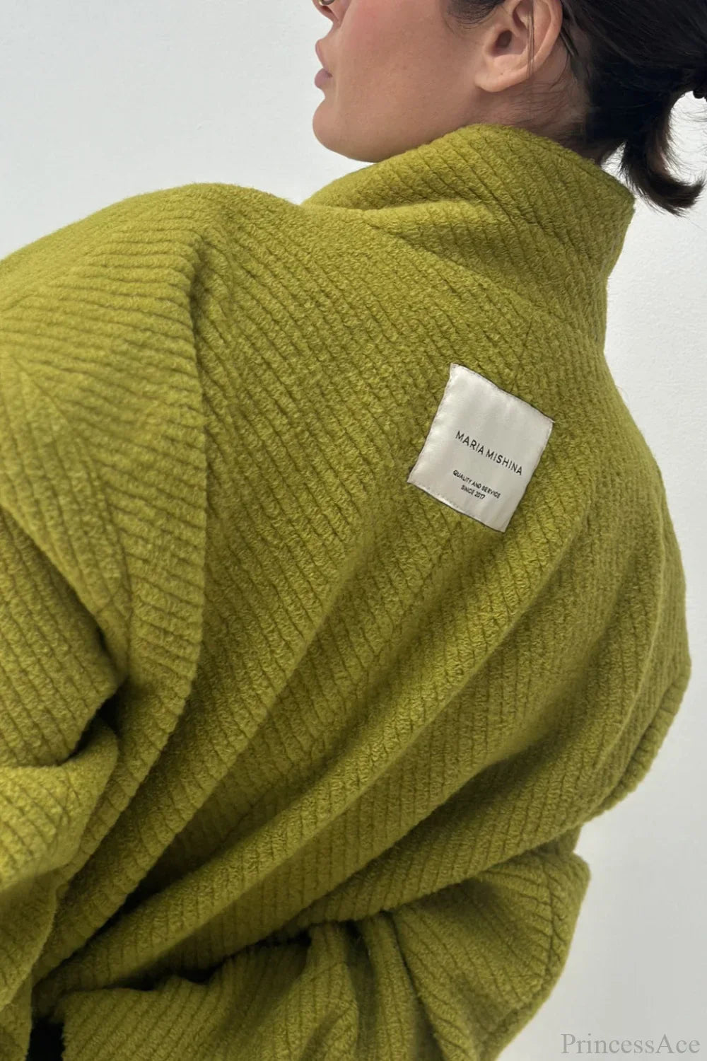 Loose Wool Blazer Warm Versatile Coat image 4