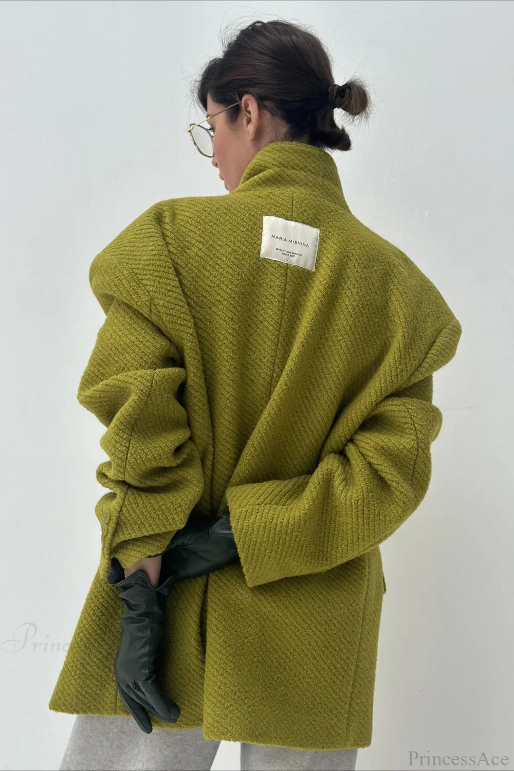 Loose Wool Blazer Warm Versatile Coat image 3