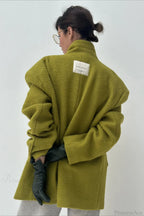 Loose Wool Blazer Warm Versatile Coat image 3