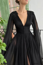Graceful Black Gown image 7