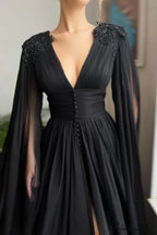 Graceful Black Gown image 6