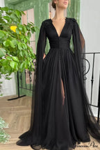 Graceful Black Gown image 2