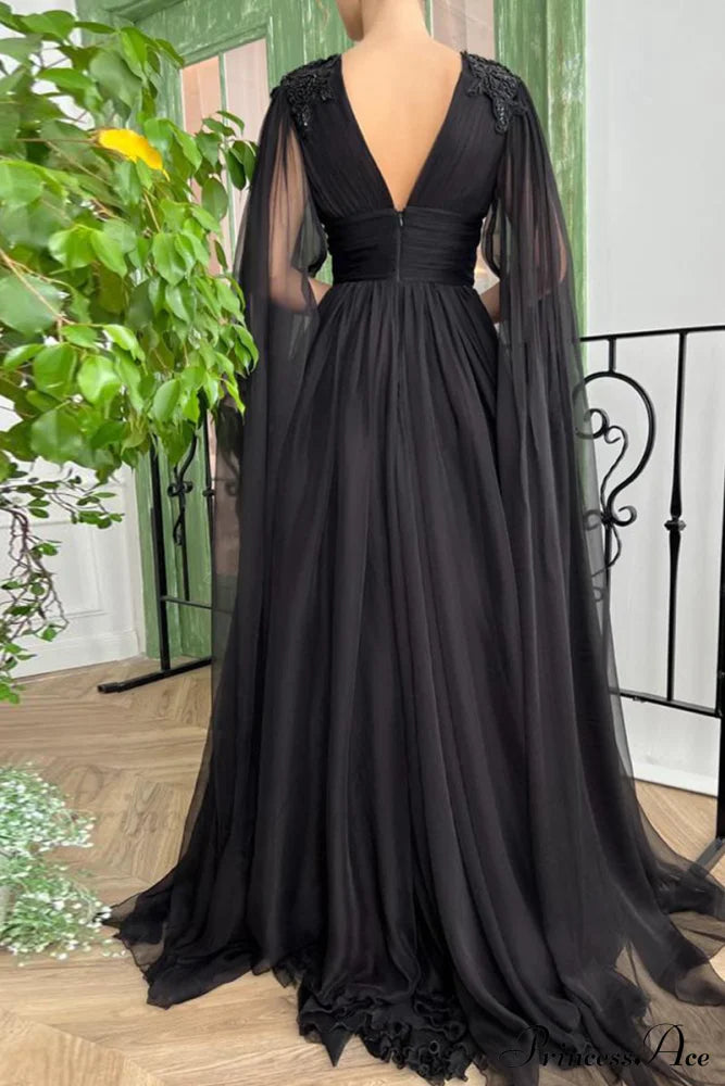 Graceful Black Gown image 3