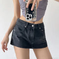 Low Micro Slim Denim Skirt image 5