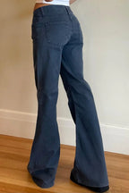Low Rise Minimal Flare Jean image 2