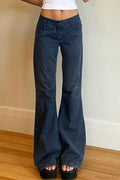 Low Rise Minimal Flare Jean image 1