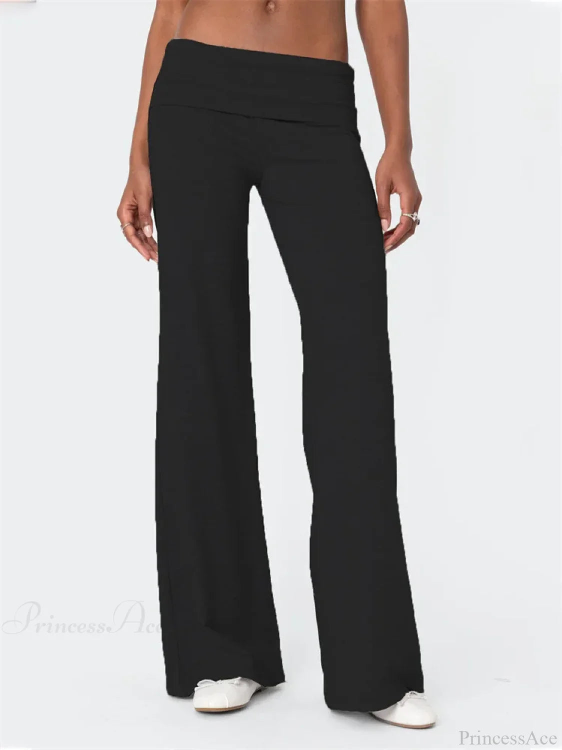 Low Waist Solid Color Loose Casual Street Pant image 3
