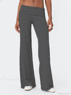 Low Waist Solid Color Loose Casual Street Pant image 5