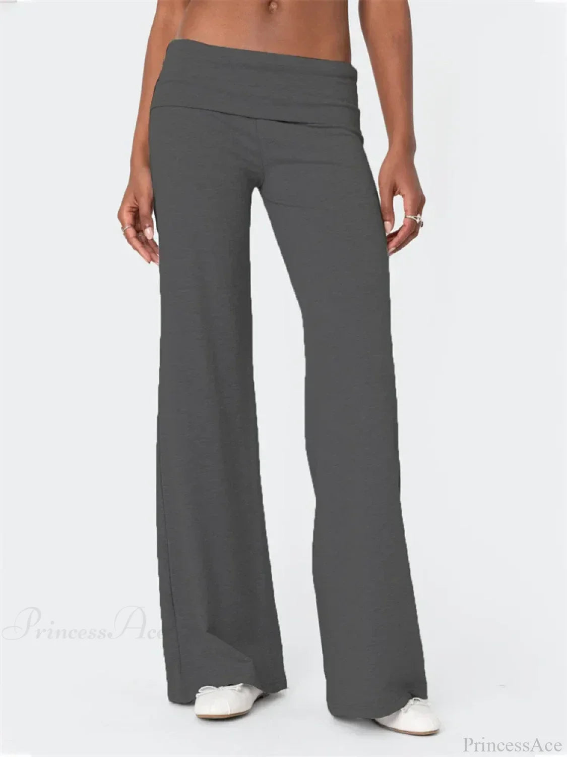 Low Waist Solid Color Loose Casual Street Pant image 5