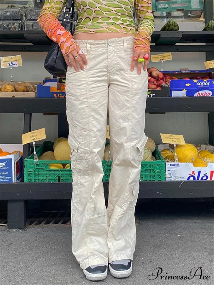Low Waisted Y2K Grunge Baggy Jeans image 6