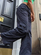 Low Waisted Y2K Grunge Baggy Jeans image 3